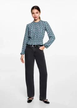 MANGO Koszule I Bluzki*Bluzka w kwiaty