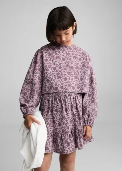 Dzieci MANGO Koszule I Bluzki*Bluzka w kwiaty