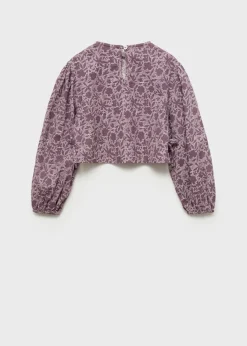 Dzieci MANGO Koszule I Bluzki*Bluzka w kwiaty