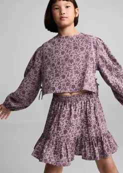 Dzieci MANGO Koszule I Bluzki*Bluzka w kwiaty