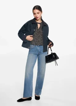 MANGO Koszule I Bluzki*Bluzka w kwiaty