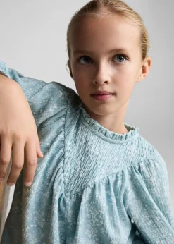 Dzieci MANGO Koszule I Bluzki|Koszulki I Topy*Bluzka w kwiaty