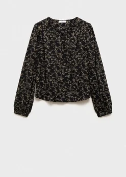 MANGO Koszule I Bluzki*Bluzka w kwiaty