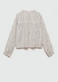 Dzieci MANGO Koszule I Bluzki*Bluzka w kwiaty