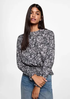 MANGO Koszule I Bluzki*Bluzka w kwiaty