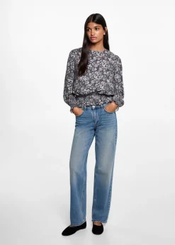 MANGO Koszule I Bluzki*Bluzka w kwiaty