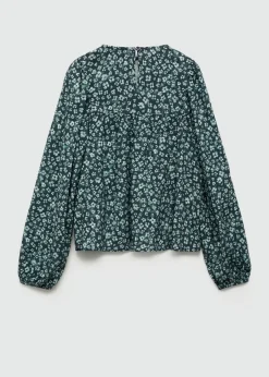 Dzieci MANGO Koszule I Bluzki*Bluzka w kwiaty