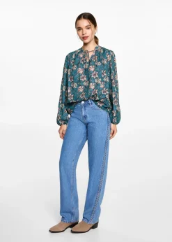 MANGO Koszule I Bluzki*Bluzka w kwiaty
