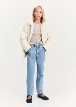 Dzieci MANGO Koszulki I Topy*Bluzka w kwiaty z falbaną