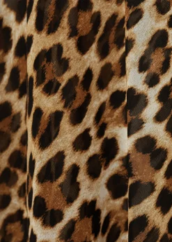 MANGO Koszule I Bluzki*Bluzka w lamparcie cętki