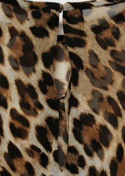 MANGO Koszule I Bluzki*Bluzka w lamparcie cętki