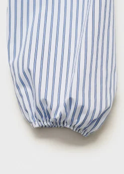 Dzieci MANGO Koszule I Bluzki*Bluzka w paski z marszczeniem