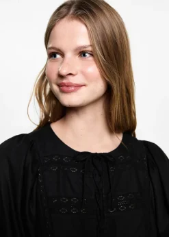 MANGO Koszule I Bluzki*Bluzka wiązana przy szyi