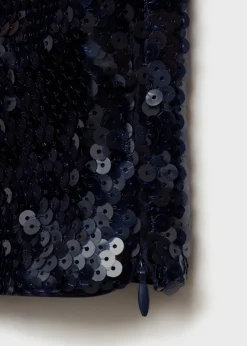 MANGO Koszule I Bluzki*Bluzka z cekinami i odkrytymi ramionami