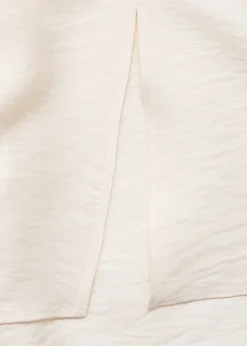 MANGO Koszule I Bluzki*Bluzka z drapowaniem i teksturą