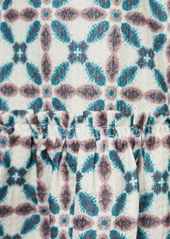 Dzieci MANGO Koszulki I Topy*Bluzka z geometrycznym wzorem