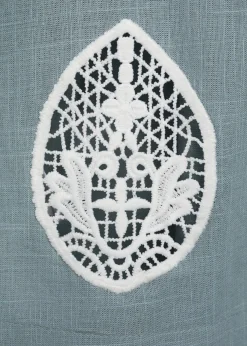 MANGO Koszule I Bluzki*Bluzka z haftem