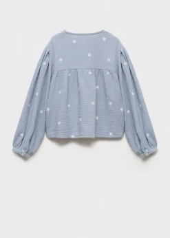 Dzieci MANGO Koszule I Bluzki*Bluzka z haftem