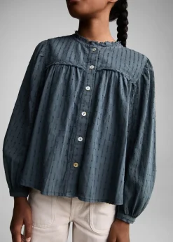 Dzieci MANGO Koszule I Bluzki*Bluzka z haftem