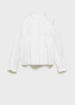 Dzieci MANGO Koszule I Bluzki*Bluzka z haftem