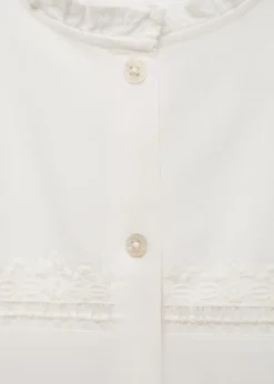 Dzieci MANGO Koszule I Bluzki*Bluzka z haftem