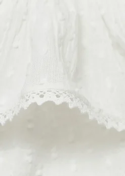 Dzieci MANGO Koszule|Koszule*Bluzka z kołnierzykiem falbanką