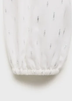 Dzieci MANGO Koszule I Bluzki*Bluzka z lureksowym wykończeniem