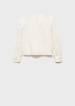 Dzieci MANGO Koszule I Bluzki*Bluzka z metaliczną nicią