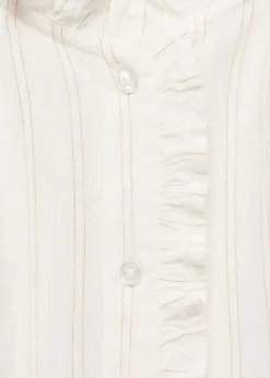 Dzieci MANGO Koszule I Bluzki*Bluzka z metaliczną nicią