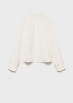 Dzieci MANGO Koszule I Bluzki*Bluzka z metaliczną nicią