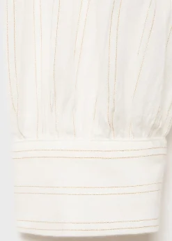 Dzieci MANGO Koszule I Bluzki*Bluzka z metaliczną nicią