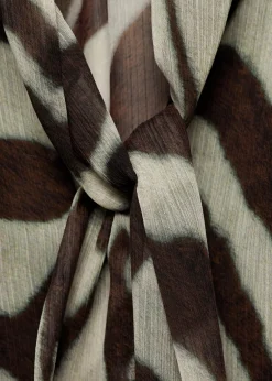 MANGO Koszule I Bluzki*Bluzka z rozszerzanym rękawem i nadrukiem