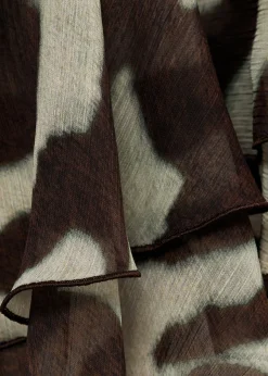 MANGO Koszule I Bluzki*Bluzka z rozszerzanym rękawem i nadrukiem