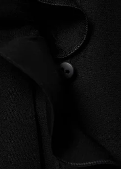 MANGO Koszule I Bluzki*Bluzka z wysokim kołnierzem i falbanką