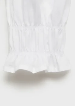 Dzieci MANGO Koszule I Bluzki*Bluzka ze szczypankami i strasem