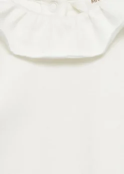 Dzieci MANGO T-shirty I Body*Body bawełniane z falbanką