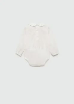 Dzieci MANGO Koszule|Koszule*Body z bluzką z tkaniny plumeti