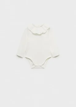 Dzieci MANGO T-shirty I Body*Body z kołnierzykiem babydoll