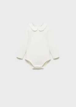 Dzieci MANGO T-shirty I Body*Body z kołnierzykiem babydoll