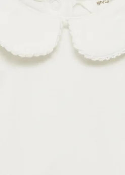 Dzieci MANGO T-shirty I Body*Body z kołnierzykiem babydoll