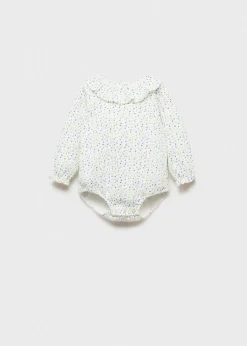 Dzieci MANGO T-shirty I Body*Body z kwiatowym wzorem