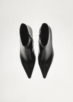 MANGO Buty*Botki Kitten na obcasie