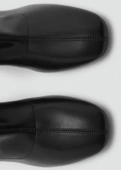 MANGO Buty*Botki na obcasie klockowym