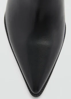 MANGO Buty*Botki na obcasie z noskiem