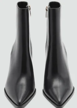 MANGO Buty*Botki na obcasie z noskiem