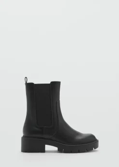 MANGO Buty*Botki z elastycznymi wstawkami