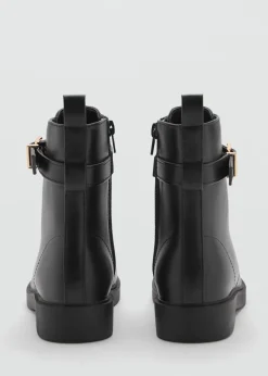 Dzieci MANGO Buty*Botki ze sprzączkami