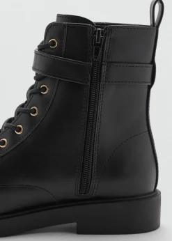 Dzieci MANGO Buty*Botki ze sprzączkami