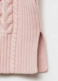 Dzieci MANGO Swetry I Kardigany*Braided-knit gilet