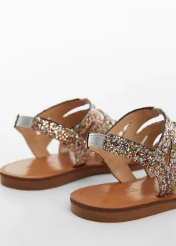 Dzieci MANGO Buty*Brokatowe sandały